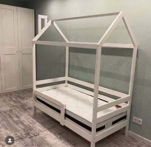 Кровать Скай белый